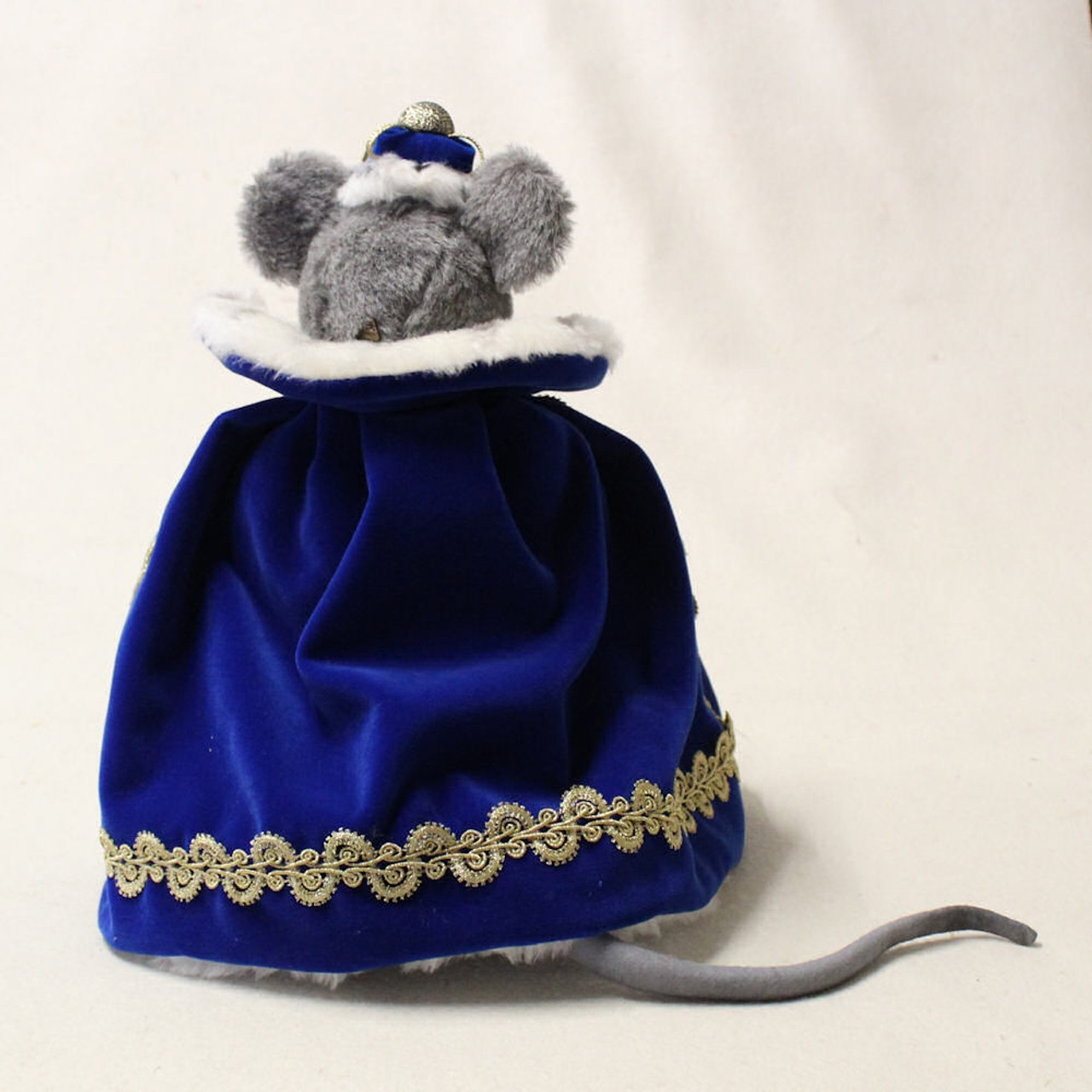 Back view, Mouse King Teddy Bear by Hermann-Coburg 33cm