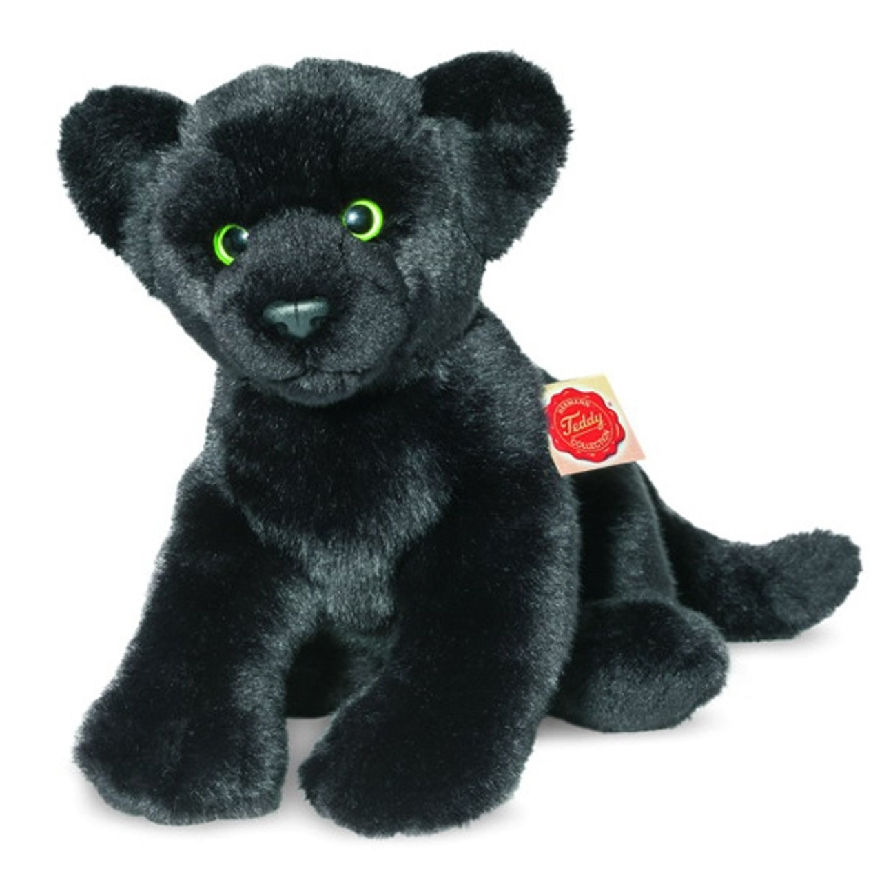 Panther Soft Plush Toy Teddy Hermann