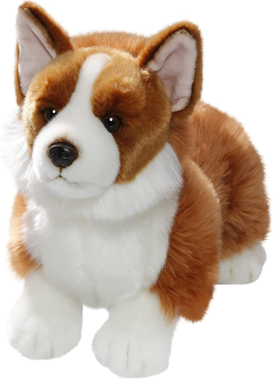 Corgi Dog Plush Toy, Carl Dick Germany EAN 634605
