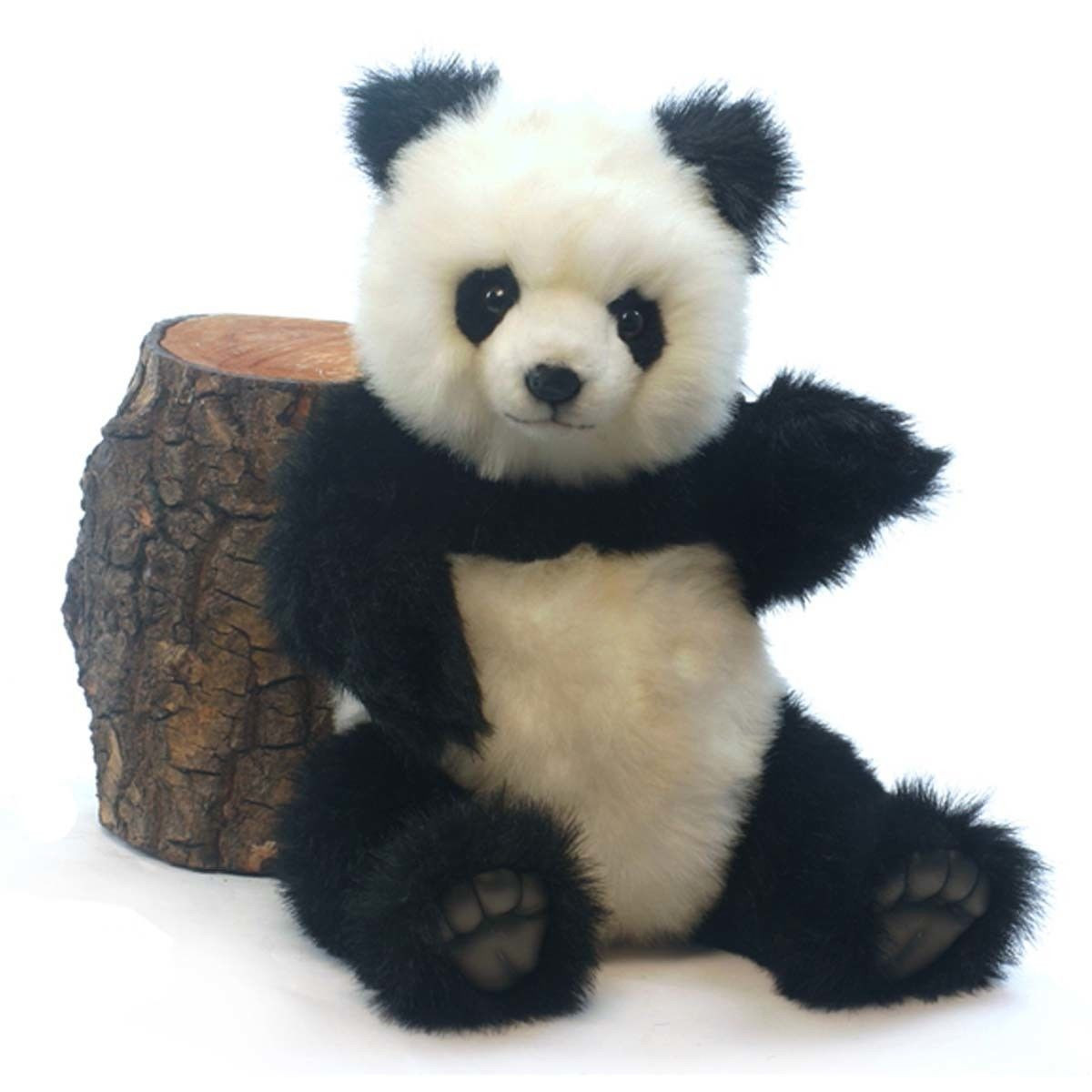 Panda Bear Hand Puppet (30cm) by Hansa