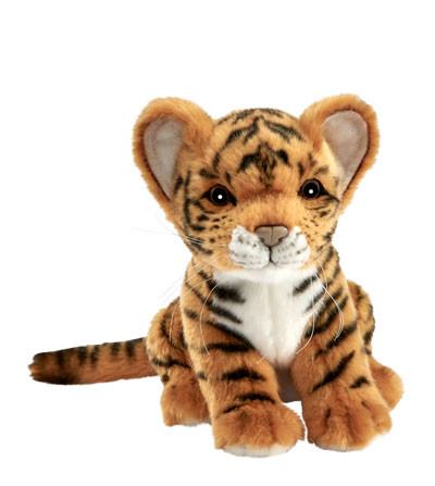 Tiger Cub Stuffed Animal Hansa 17cm