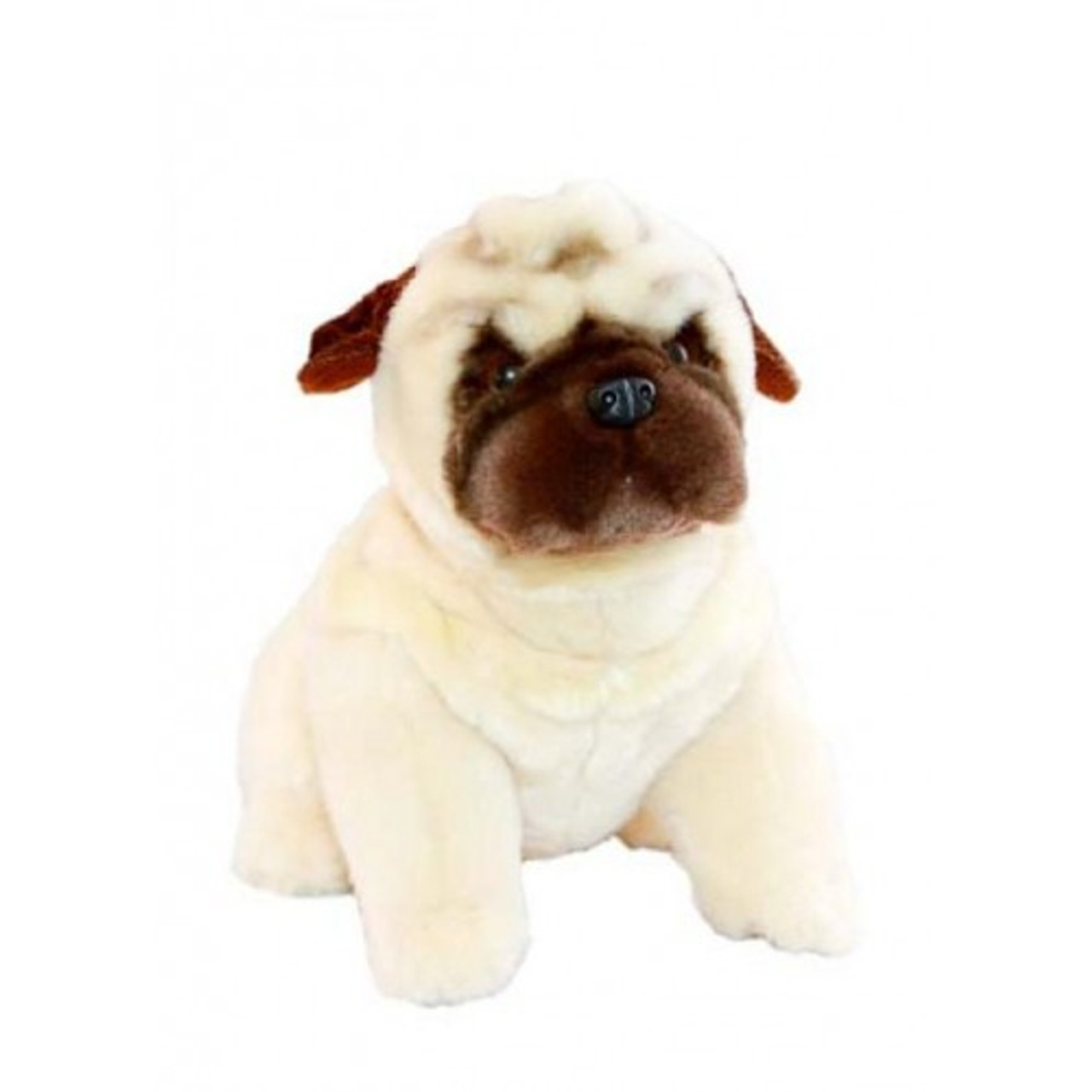 Pug Dog Plush Toy, Carlotta