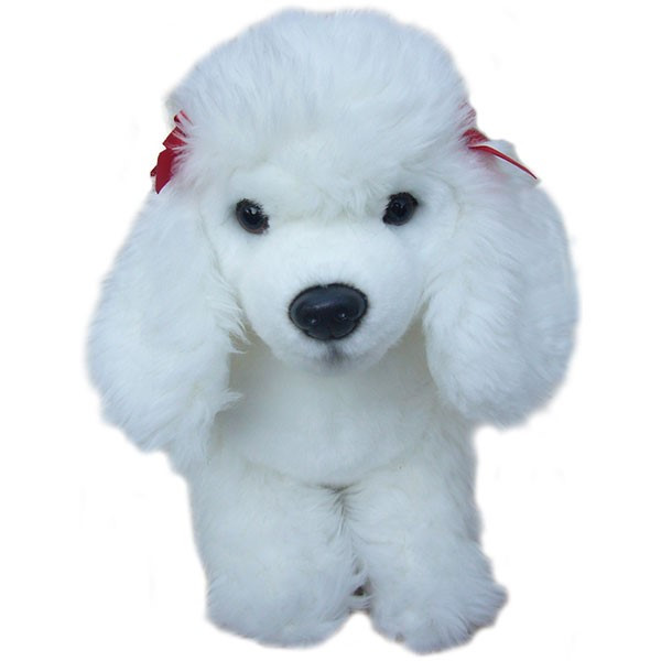 white poodle plush