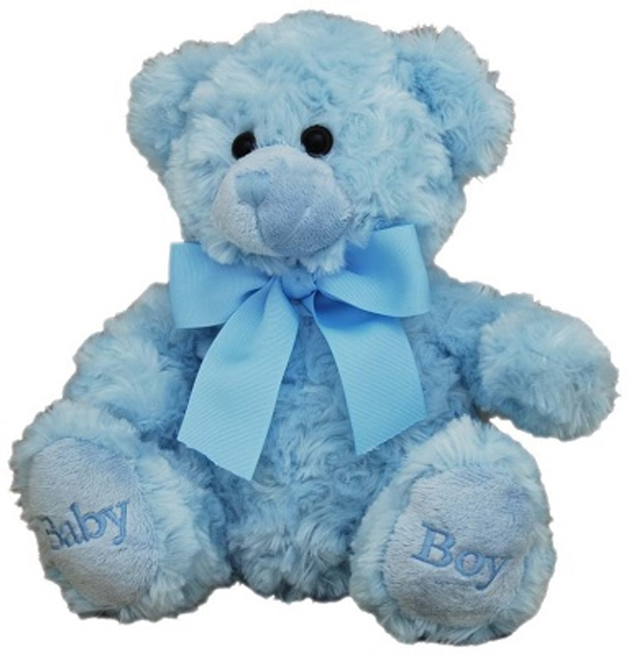 Baby Boy Blue Teddy Bear - Kirra Elka