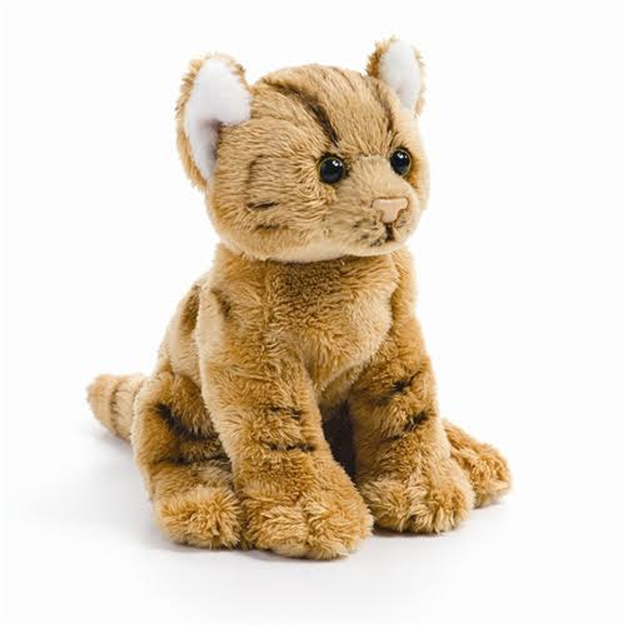 orange cat plush toy