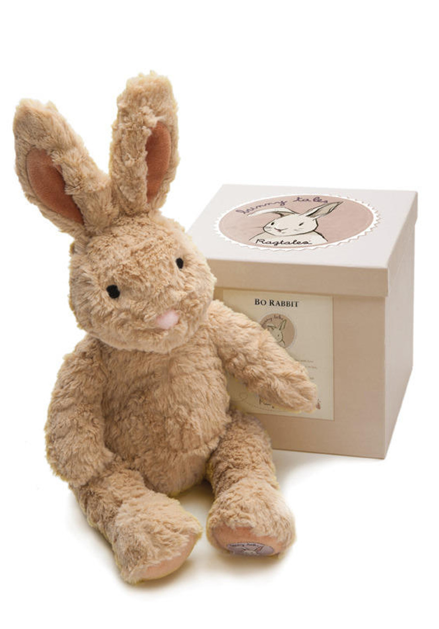 Bo Rabbit in Box Soft Toy Ragtales UK