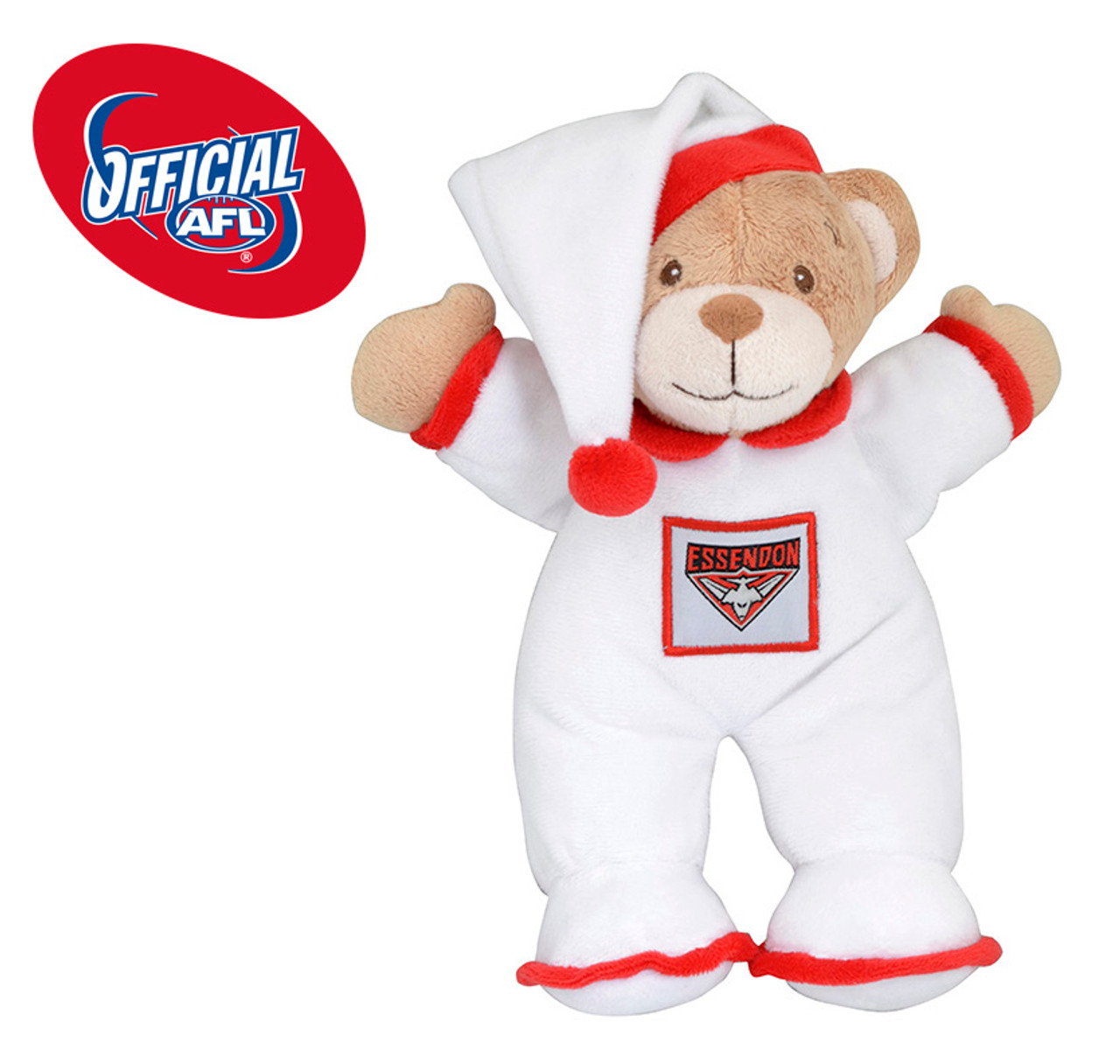My First AFL Essendon Official Goodnight Bear