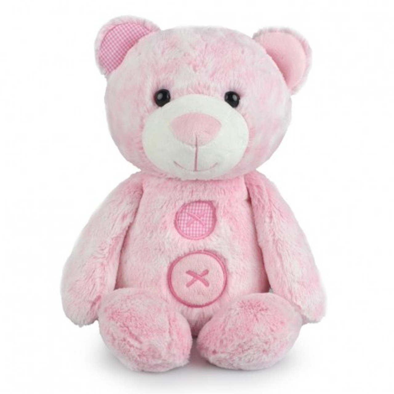 Patches Teddy Bear Pink  Baby Safe Korimco