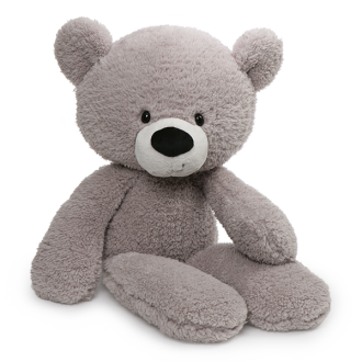 Gund Fuzzy Grey Extra Large Teddy Bear