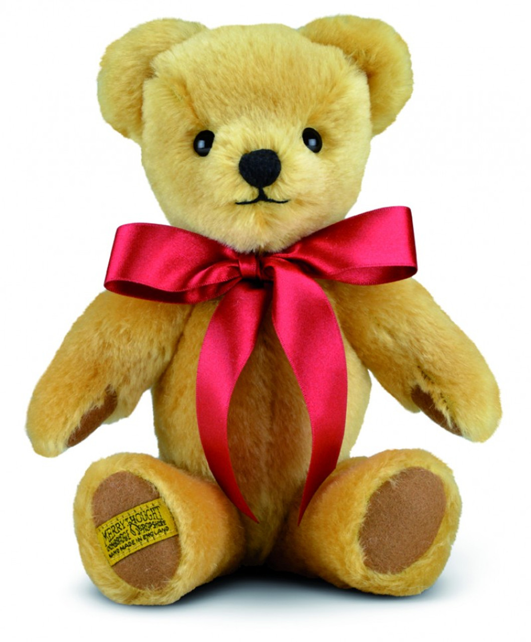 Merrythought London Gold Teddy Bear Mohair 25cm