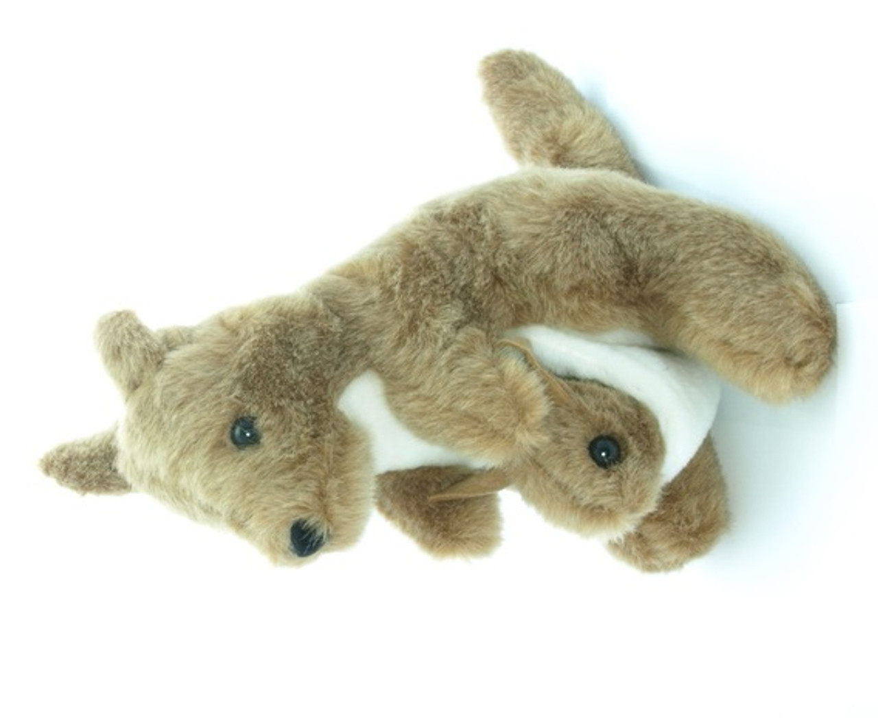 Kangaroo and Joey Plush Toy Medium Australian Made