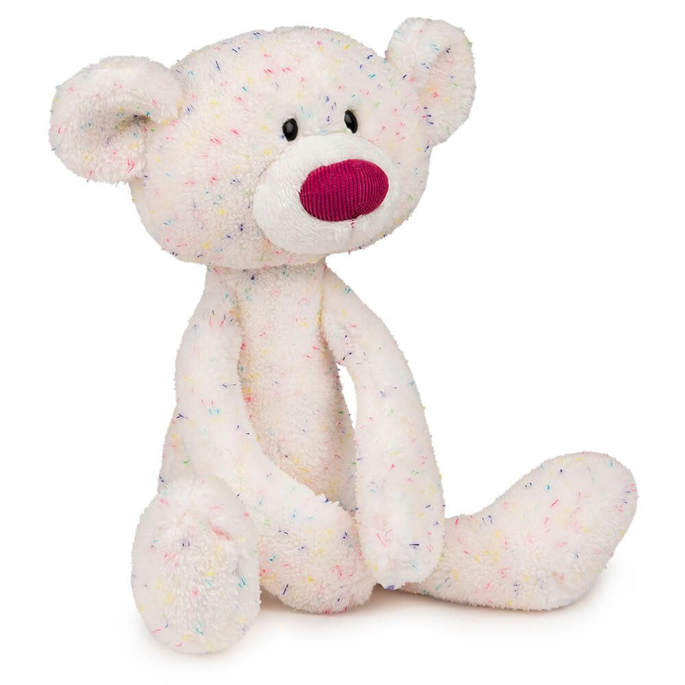 Toothpick Confetti, Gund Teddy Bear 38cm side view