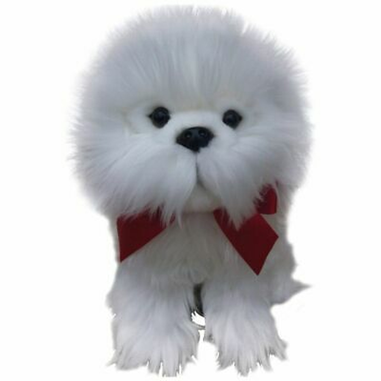 stuffed toy maltese dog