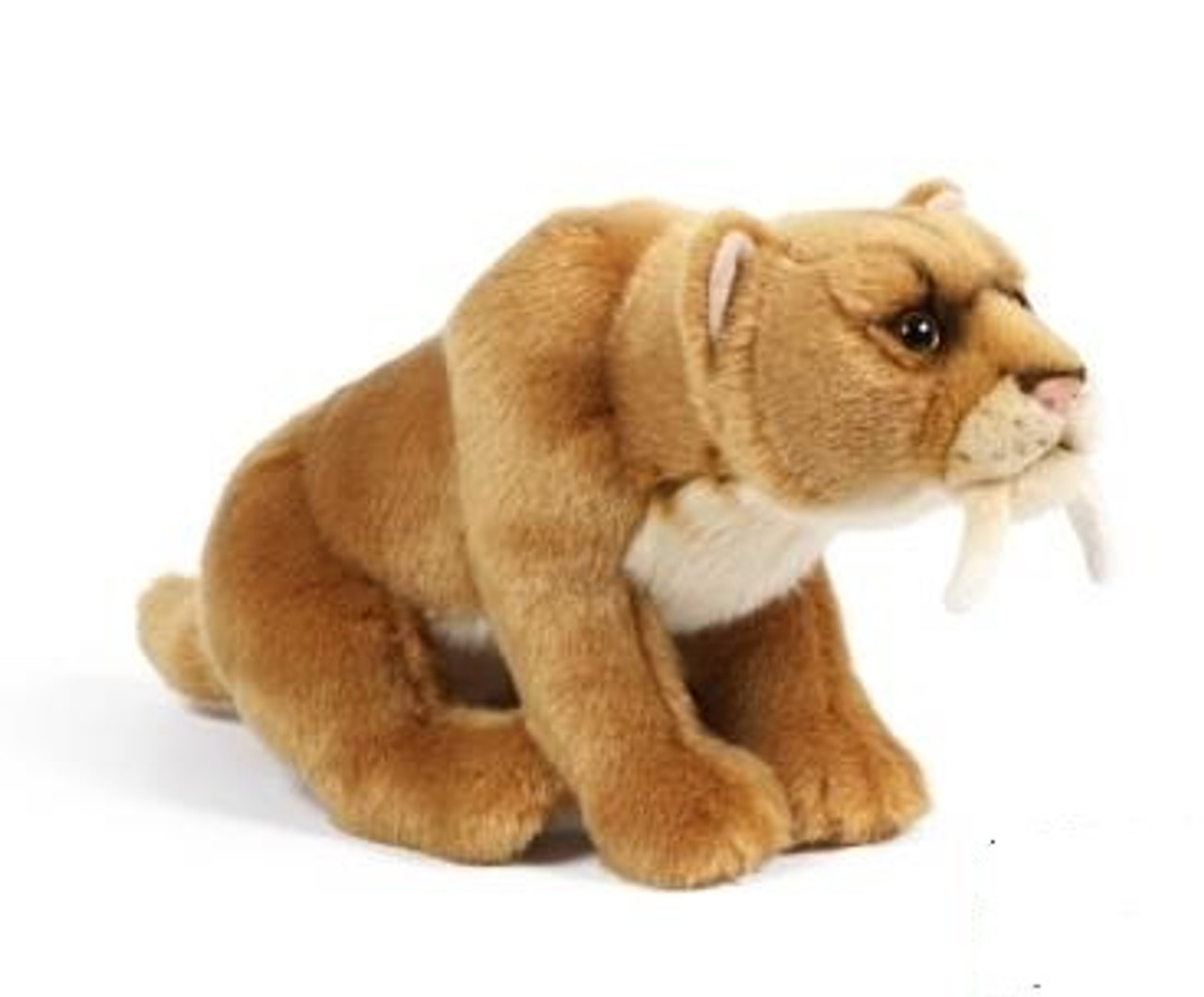 sabre tooth tiger soft toy