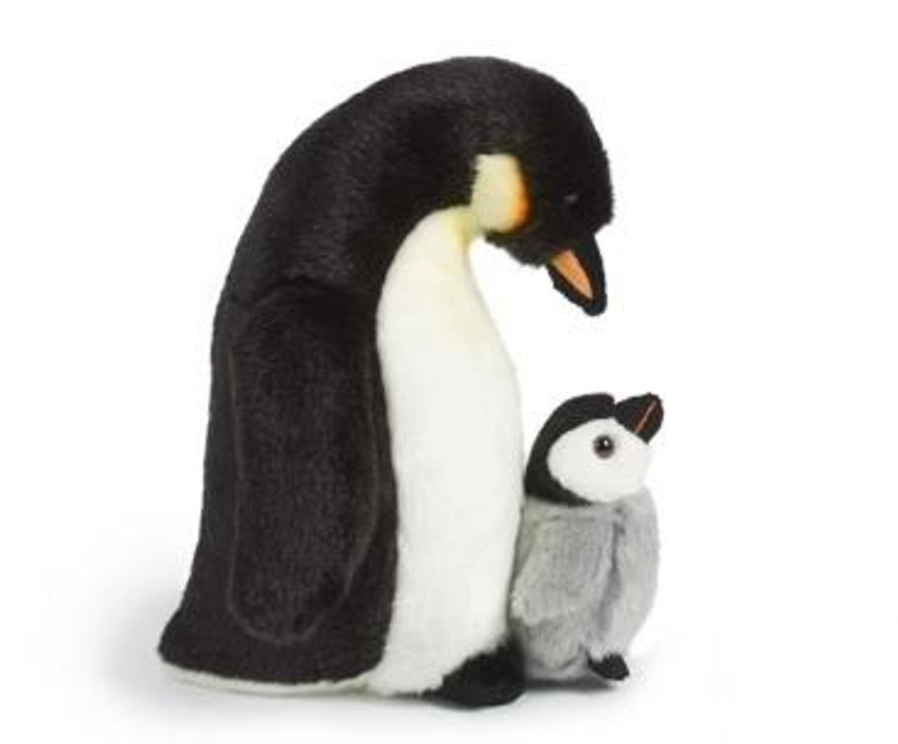Penguin with Chick Plush Toy, Living Nature 27cm