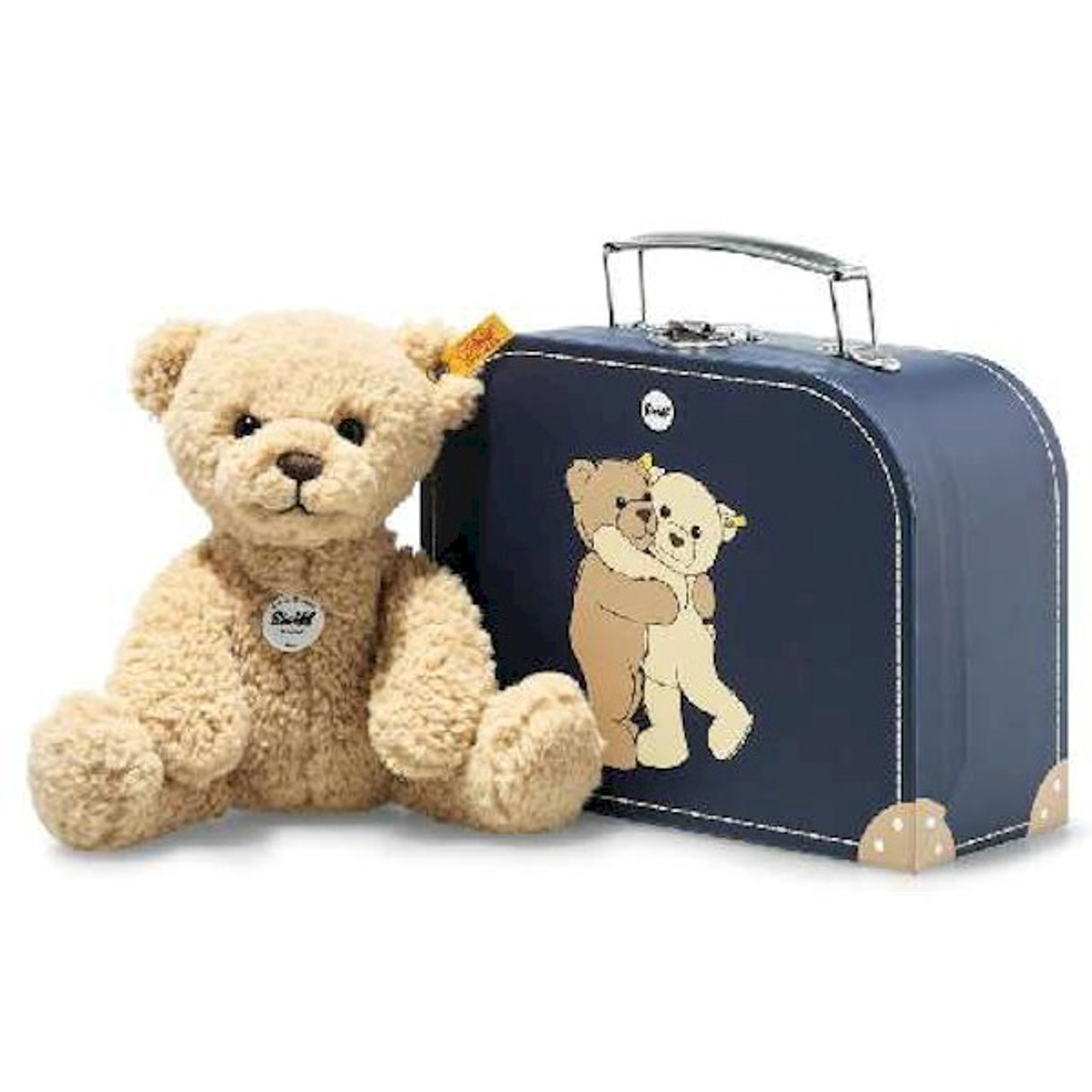 Ben Teddy Bear in Suitcase, Steiff 21cm EAN 114021