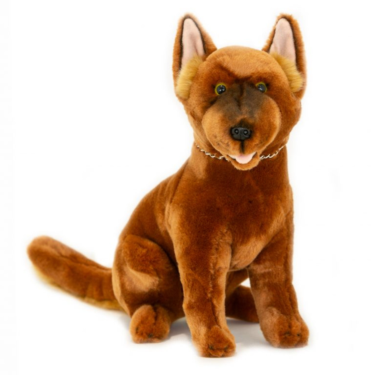 red dog plush toy