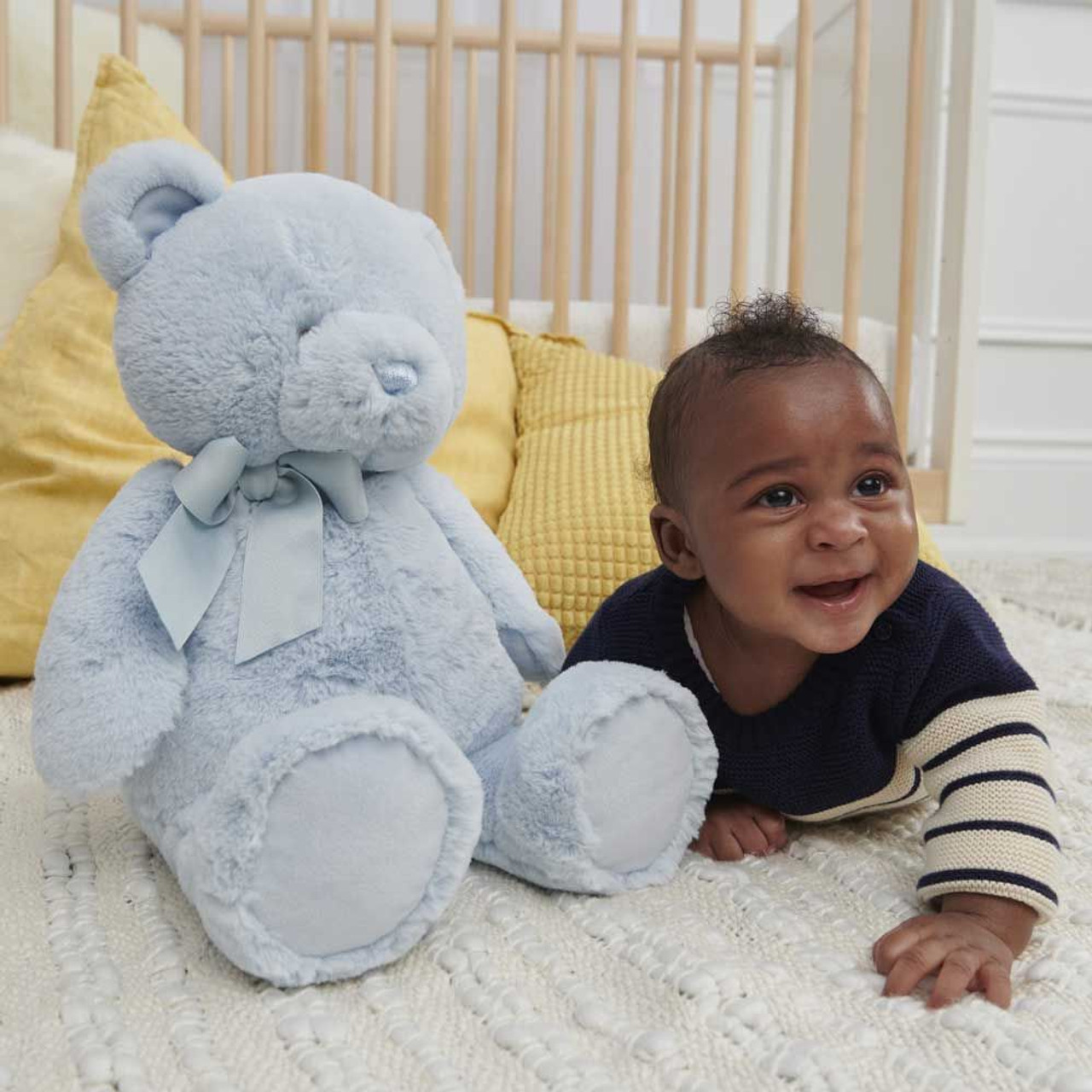 My First Friend Teddy Bear Gund Large Blue EAN 6064795