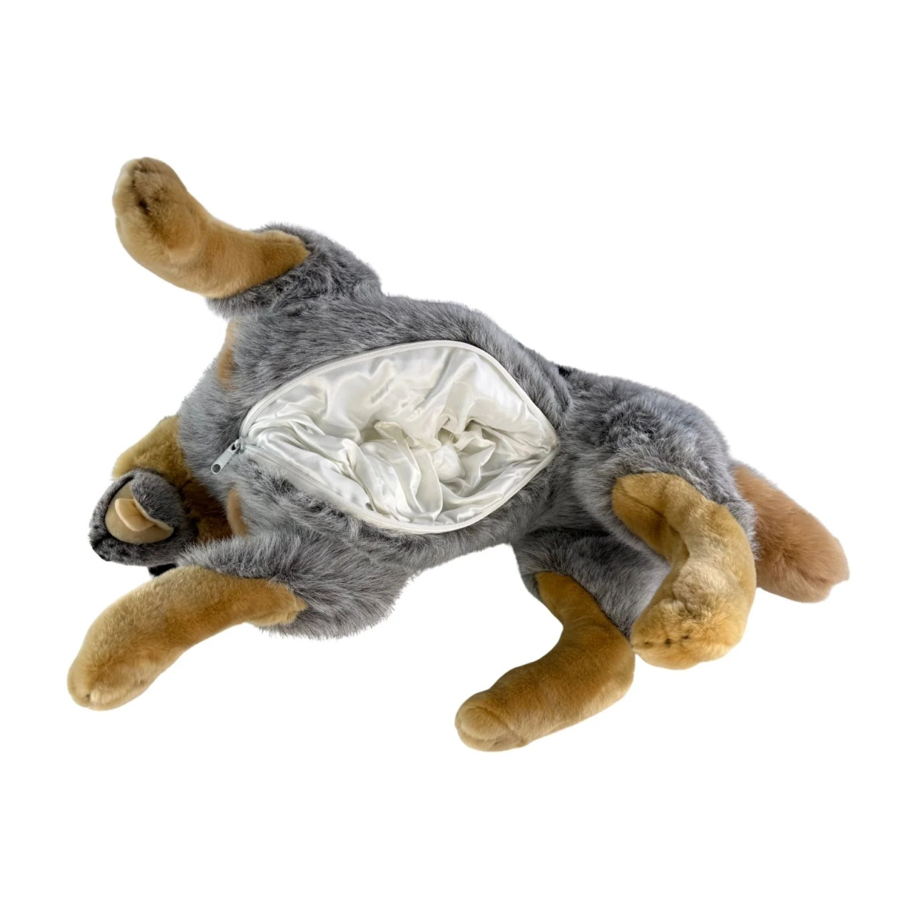Australian Cattle Dog, Blue Heeler Plush Toy, with Pocket, Huge Diesel - 119033