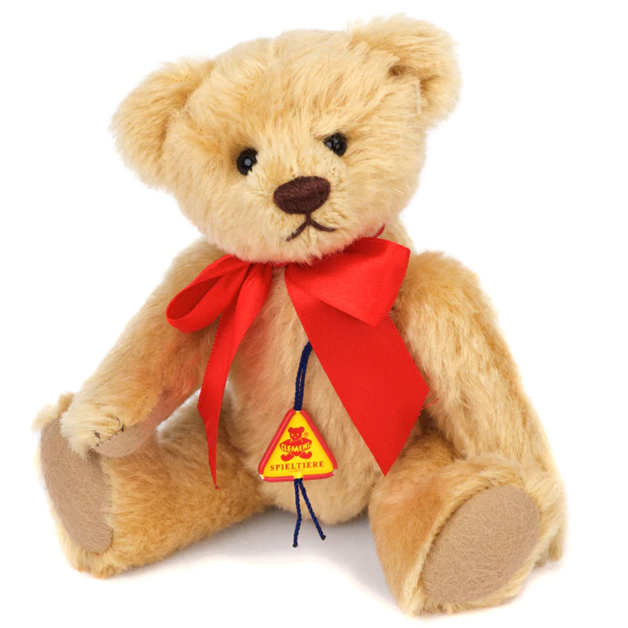 Growling Golden Nostalgia Teddy Bear, Clemens 30 cm