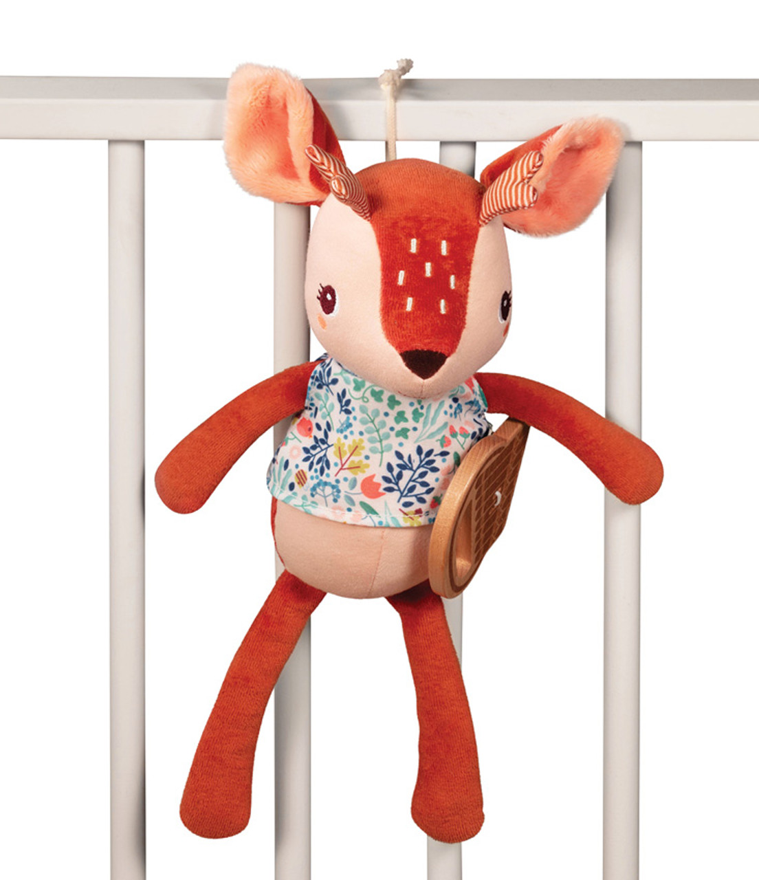 On the Crib Stella Musical Cuddle Deer,  Lilliputiens EAN 833911