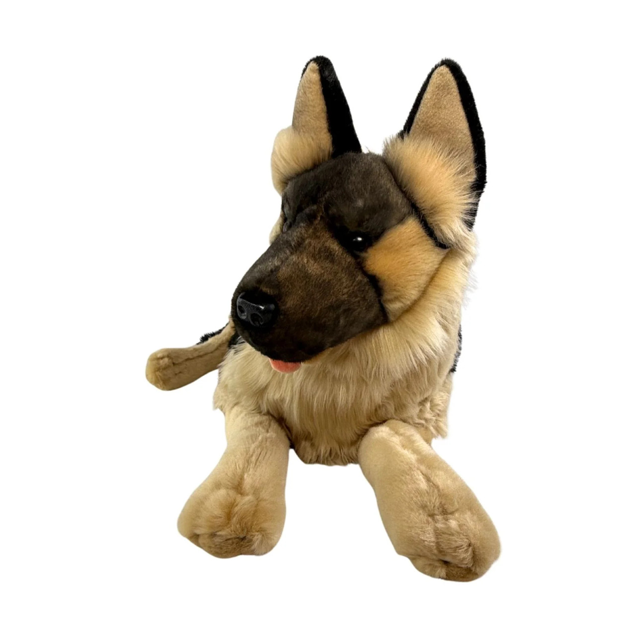 German Shepherd Black Faced Plush Dog Toy, with Pocket, Ranger Huge 62cm -119859