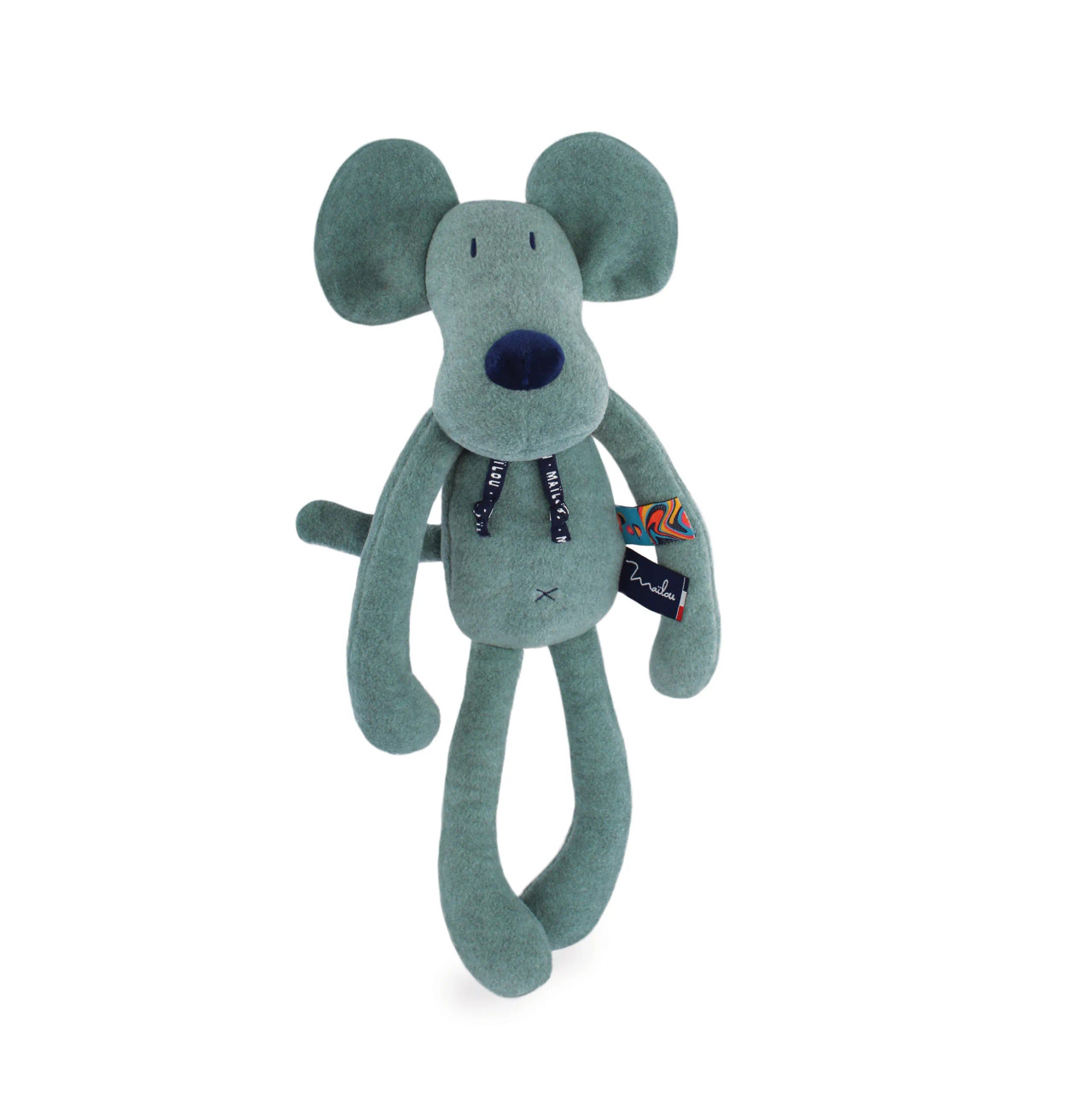 Gringrine the Green Mouse - Les Pop, 40cm Mailou Tradition France