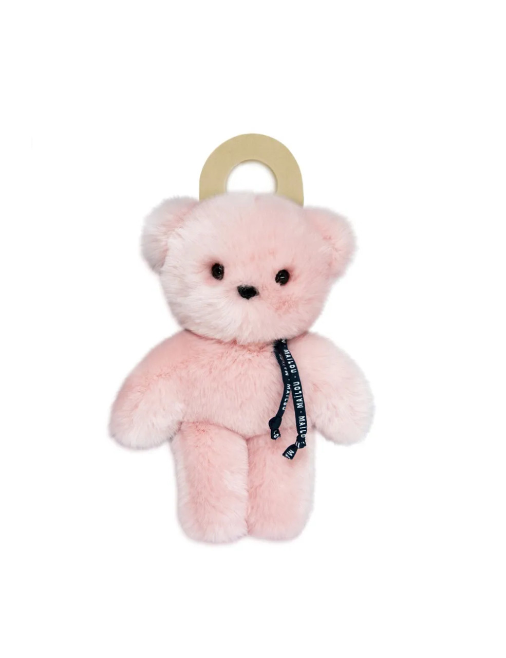 Little Frenchie Bear 30cm in Pink, Mailou Tradition France