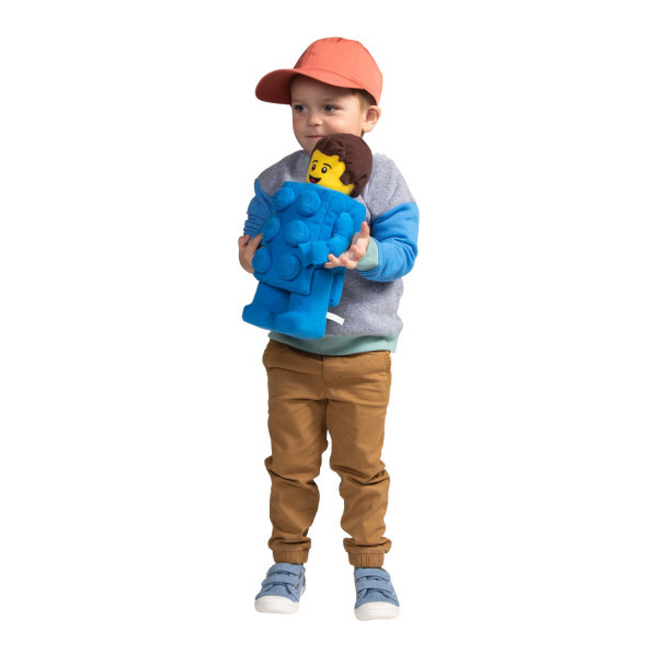 Boy with Lego Brick Suit Boy Plush, 33cm  EAN 513338