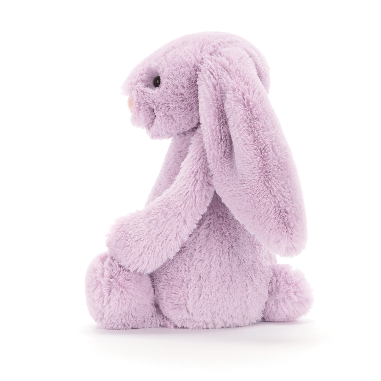 Side View Jellycat Bashful Lilac Bunny, 31cm EAN 101508