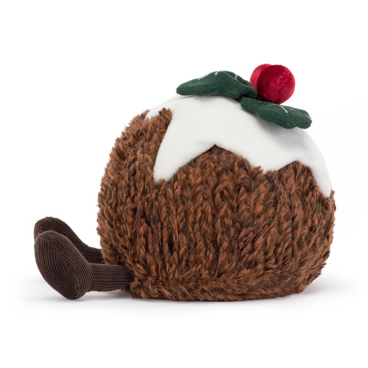 Side View Jellycat Amuseable Christmas Pudding EAN 148350