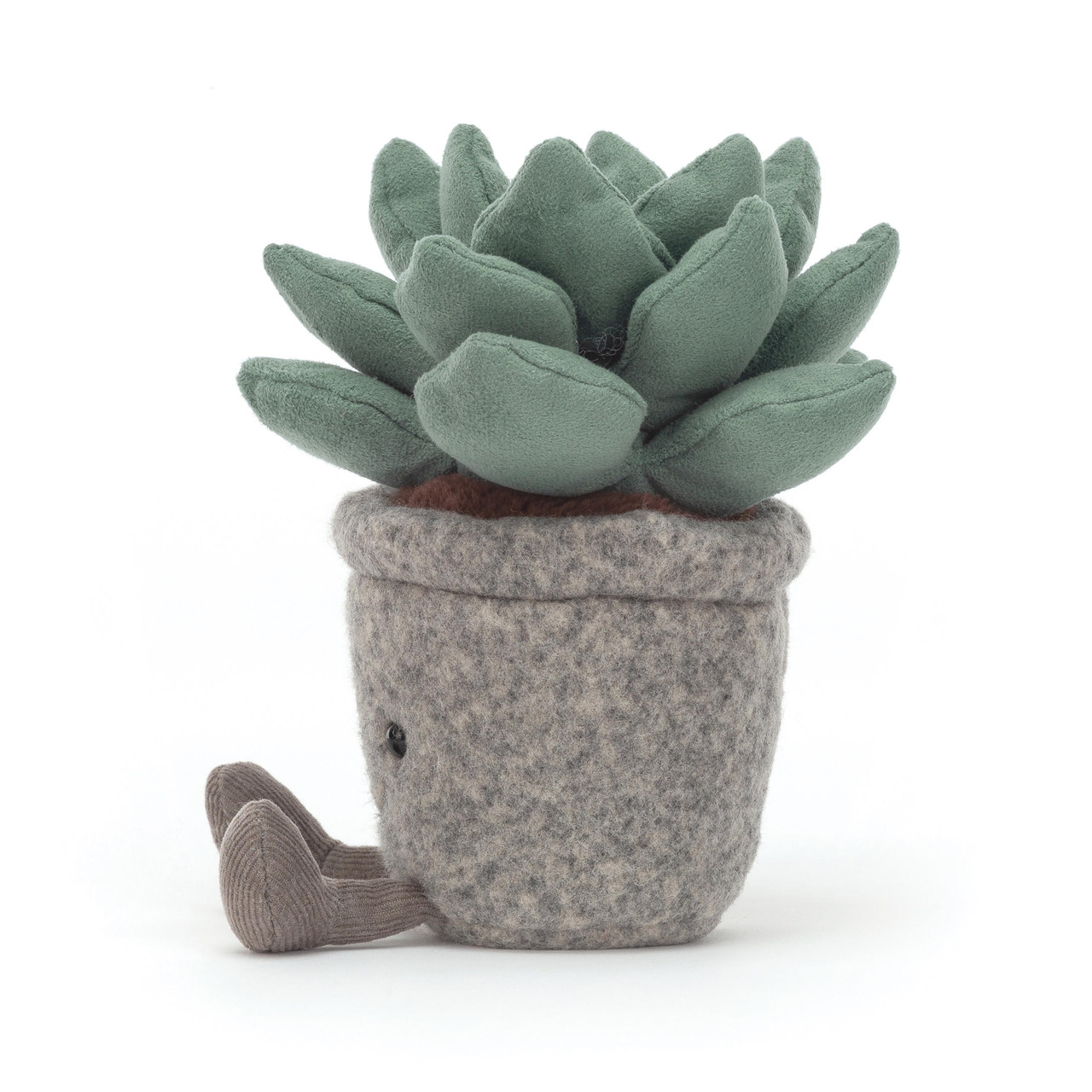 Side View Jellycat Silly Succulent Azulita, 16cm EAN 133172