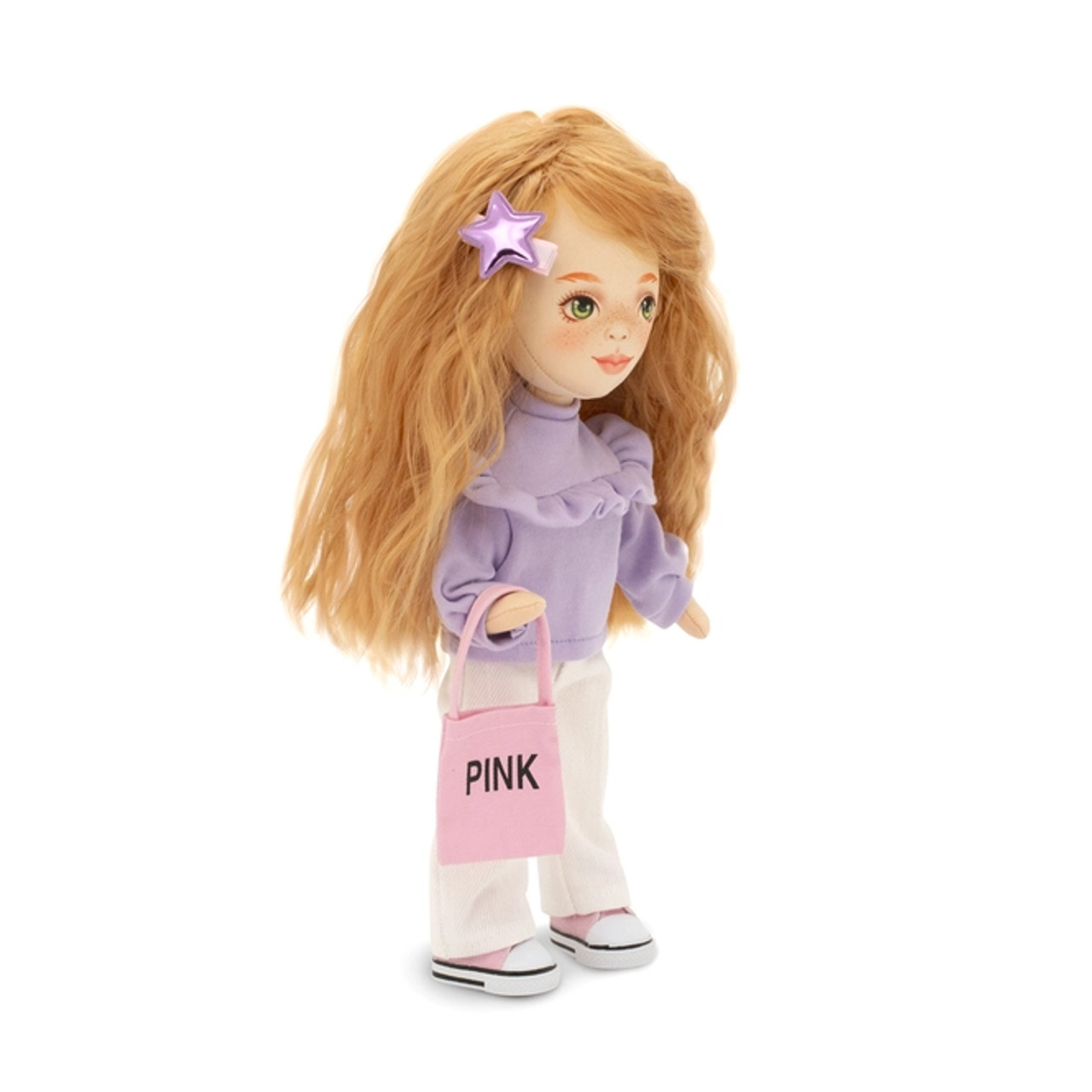 Sunny With a Purple Sweater, Sweet Sisters Doll 32cm, Orange Toys