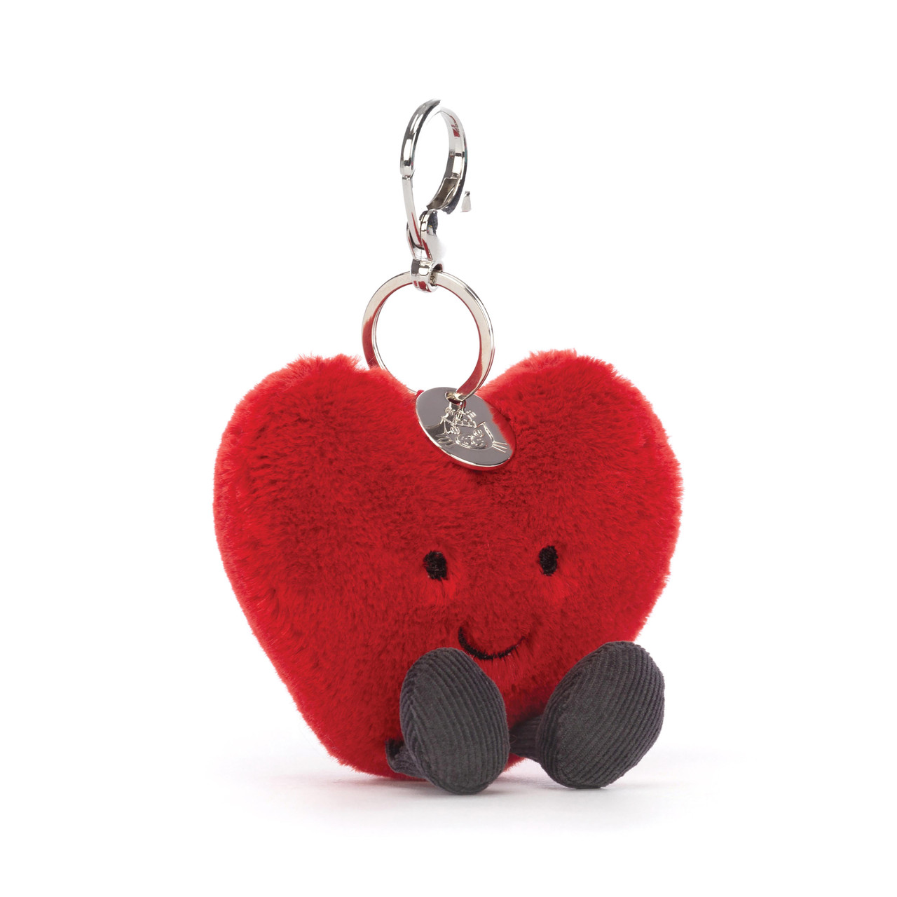 Jellycat Amuseable Red Heart Bag Charm 16cm EAN 150124