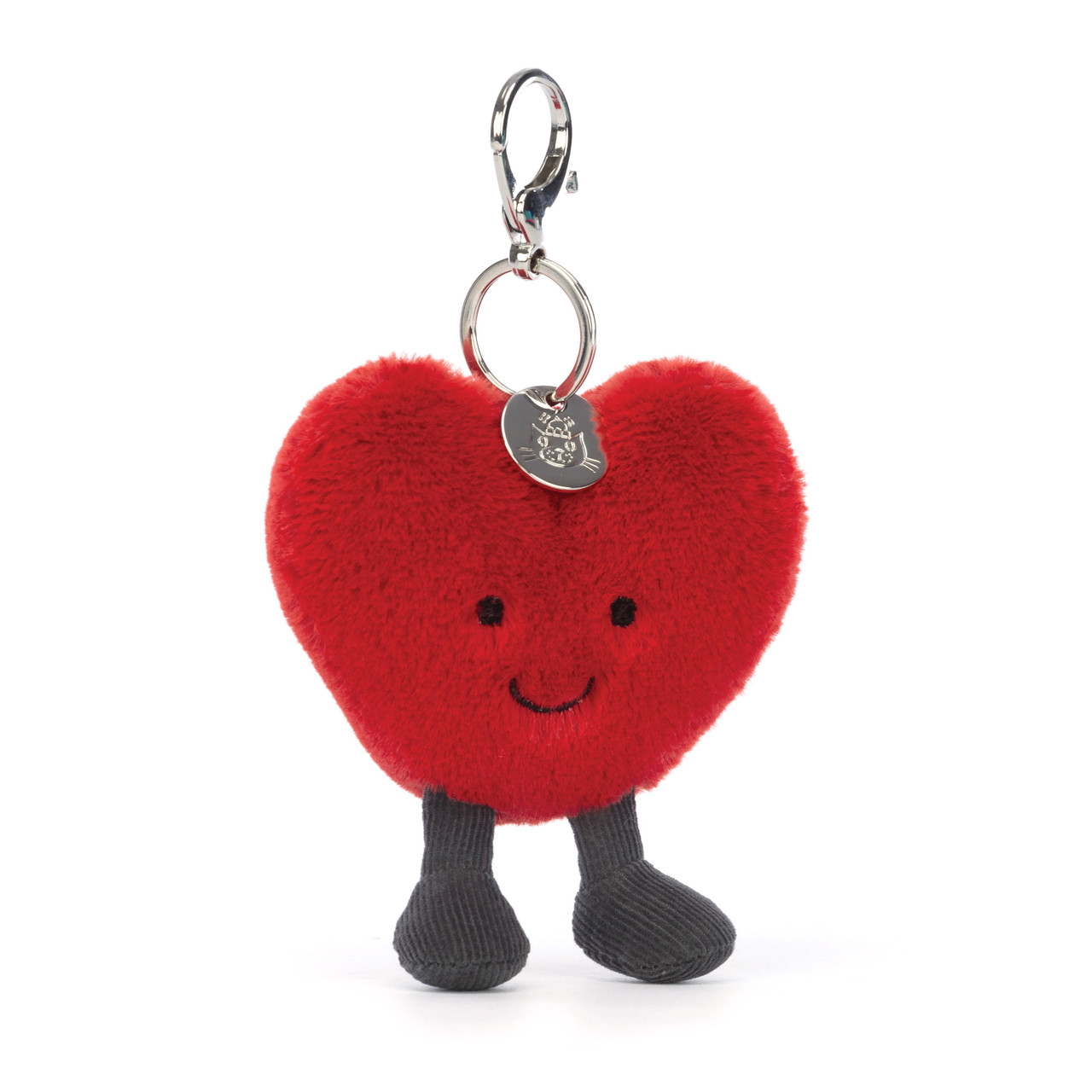 Jellycat Amuseable Red Heart Bag Charm 16cm EAN 150124