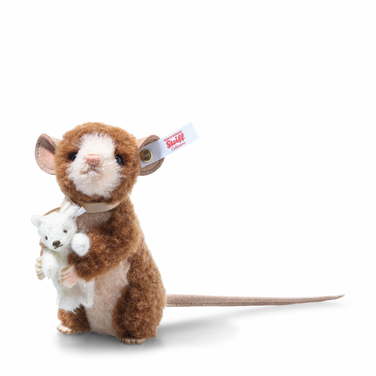 Steiff Paul Mouse with Petsy Teddy Bear Steiff, 12cm, EAN 007521