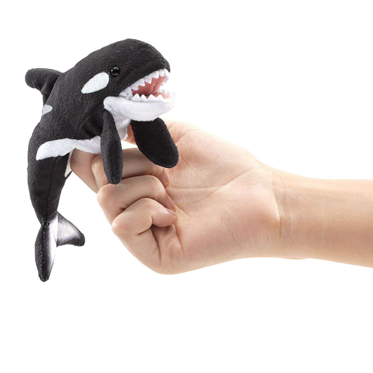 Mini Orca Killer Whale Finger Puppet Folkmanis EAN 27795