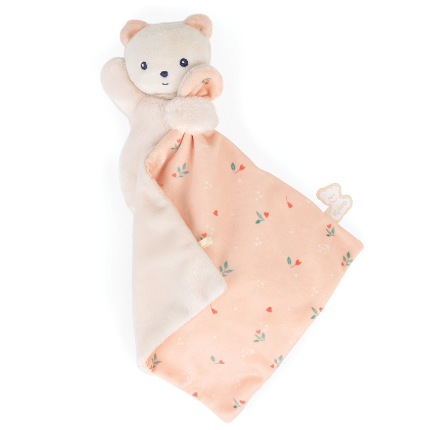 Carre Bear Love Pink Comforter Doudou, Kaloo EAN 100058
