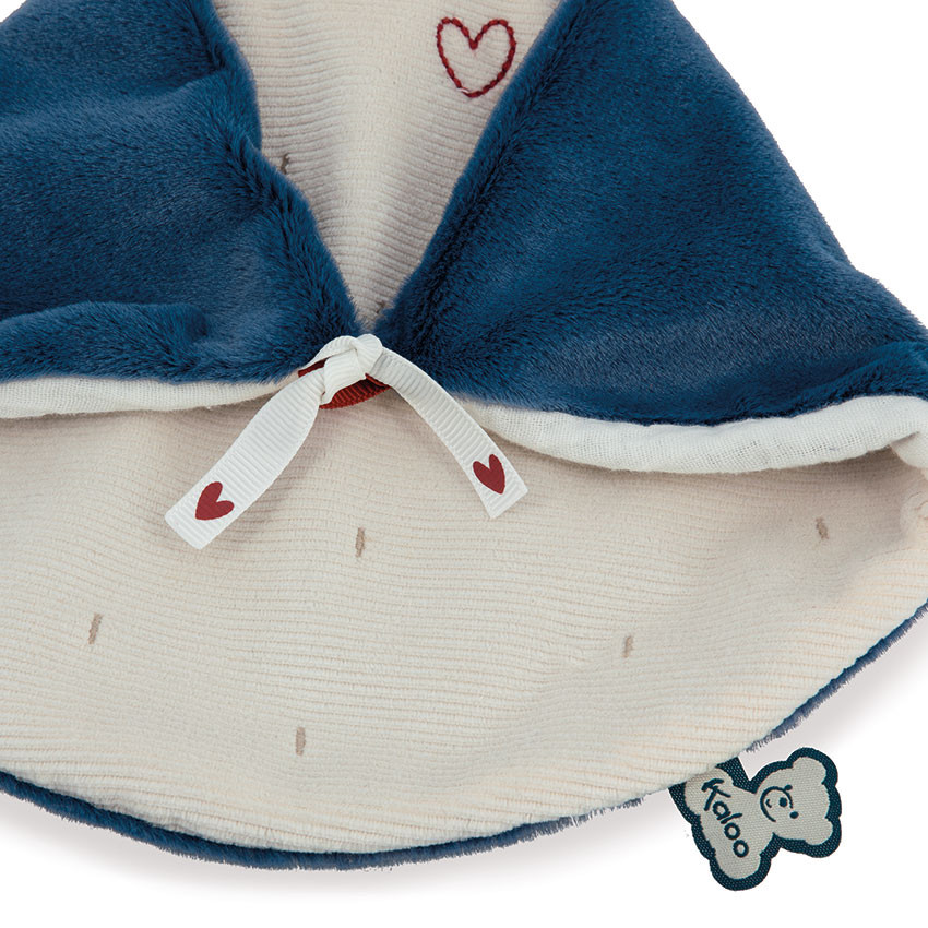 Tie Comforter Doudou Blue Penguin, Kaloo 24cm EAN 120034