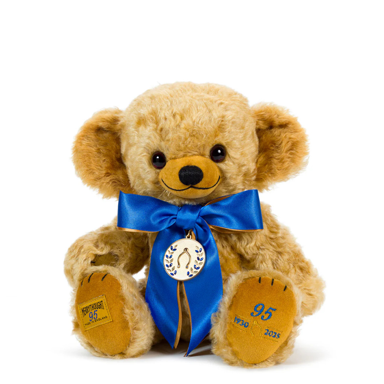Merrythought 95th Anniversary Commemorative Cheeky Bear, 30cm