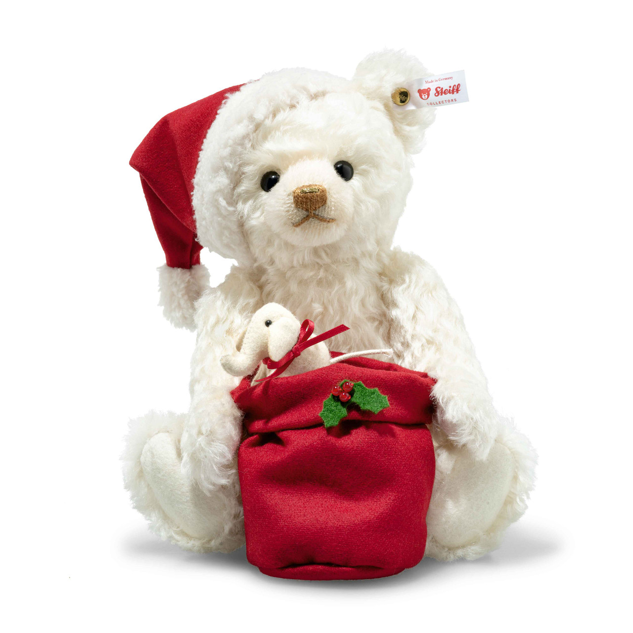 Steiff Santa Teddy Bear with Light Limited Edition 29cm - 005879