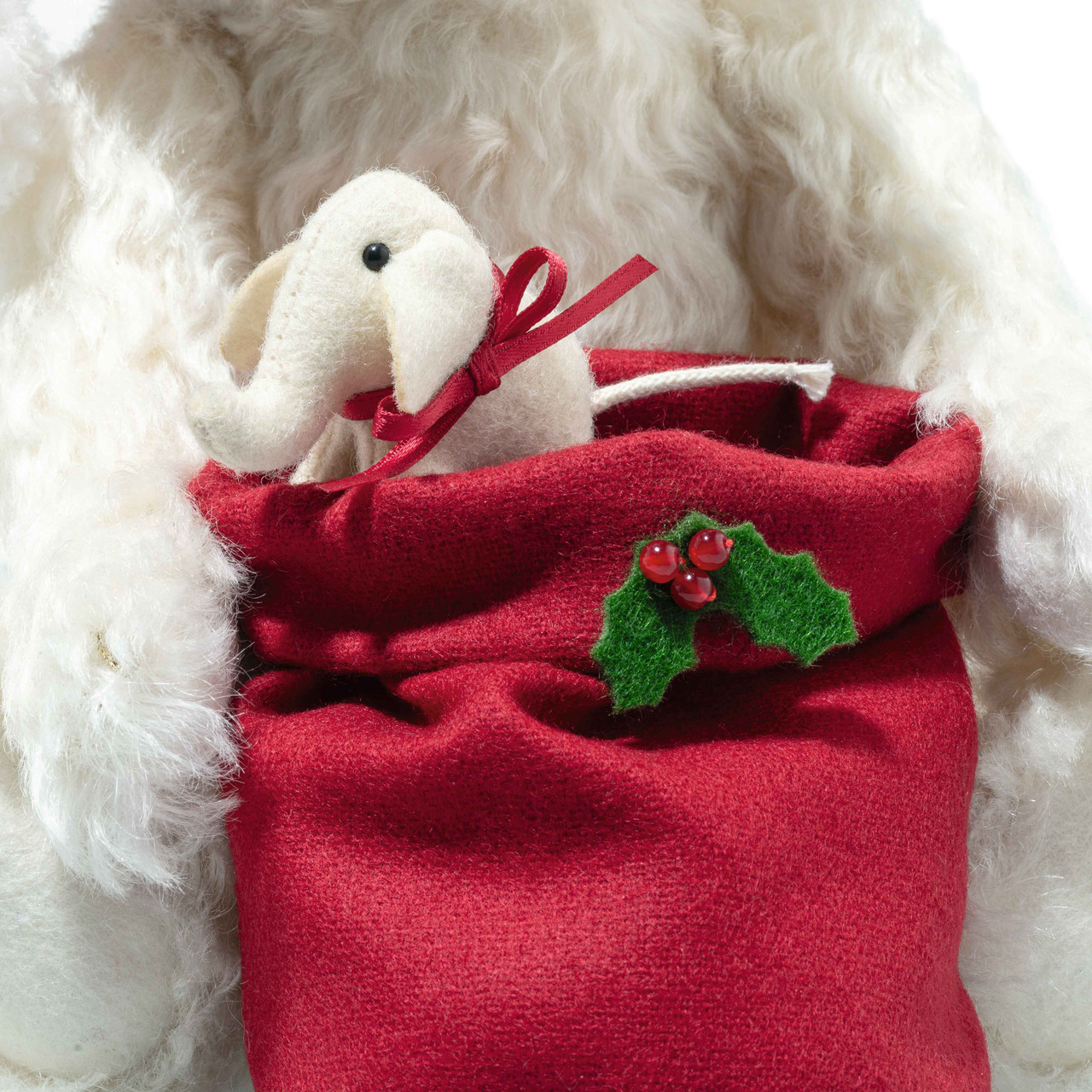 Steiff Santa Teddy Bear with Light Limited Edition 29cm - 005879