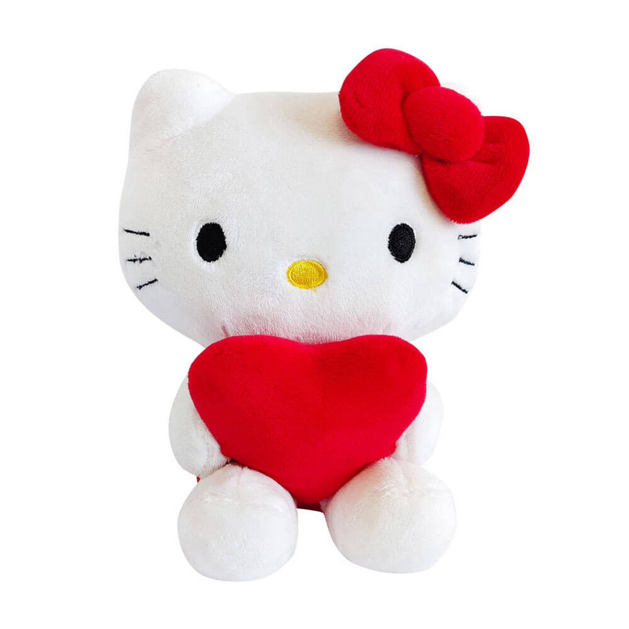 Hello Kitty  Eco Plush Medium with Heart 14cm  - 180669