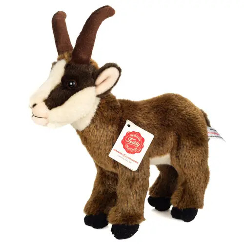 Chamois Goat Soft Toy, Standing, Teddy Hermann 23cm - 908111
