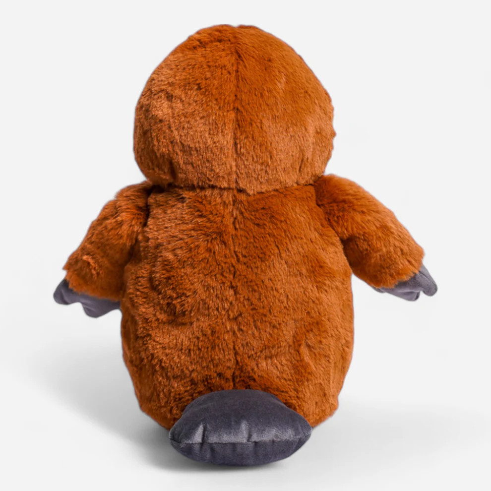 Back View Platypus Super Soft Toy, 27cm Furfolk - 352081