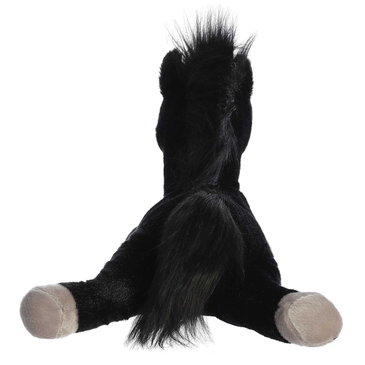 Blackjack the Spirited Black Horse, Aurora Flopsies, 30cm - 314788