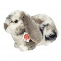 Grey and White Ram Bunny Rabbit, Hermann Teddy, 23cm - 937333