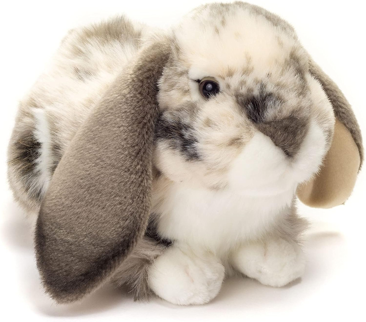 Grey and White Ram Bunny Rabbit, Hermann Teddy, 23cm - 937333