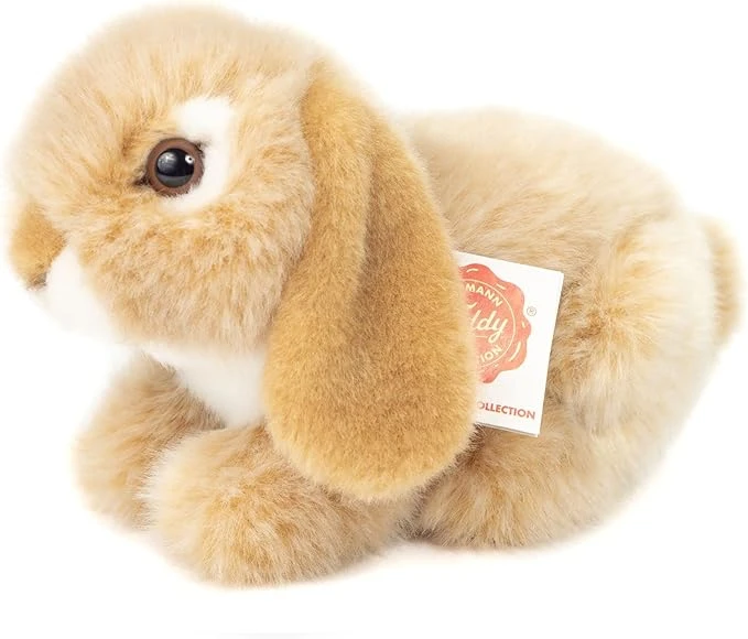Beige Lop Earred, Ram Bunny Rabbit, Hermann Teddy, 18cm - 937272