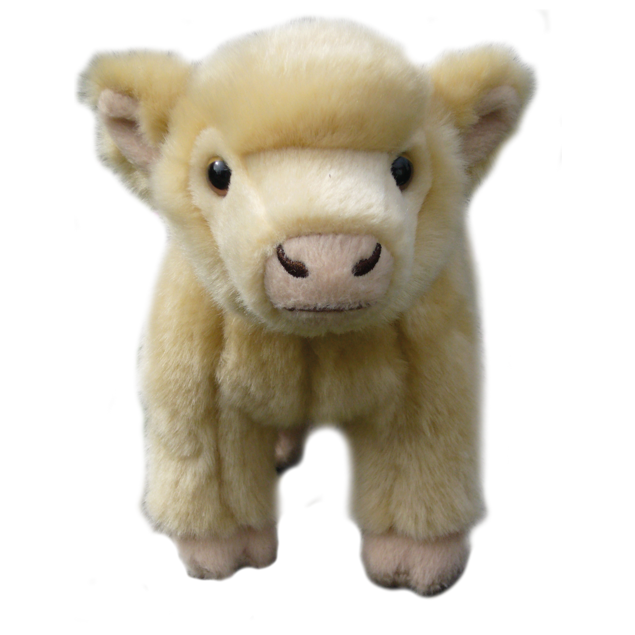 Standing Highland Cow, Calf Cream Isla Faithful Friends 17cm - 125579